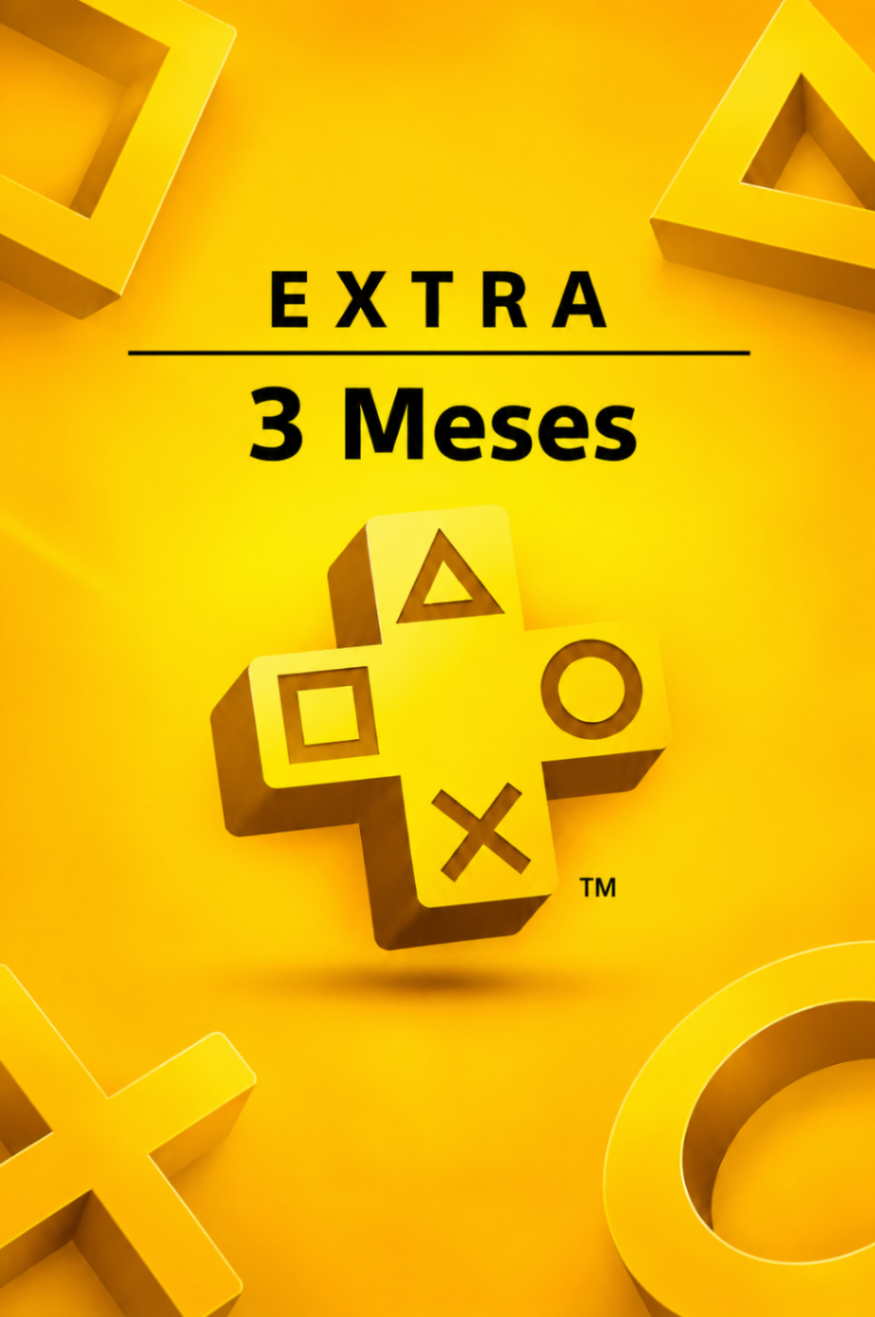 Playstation Plus Extra - 3 meses