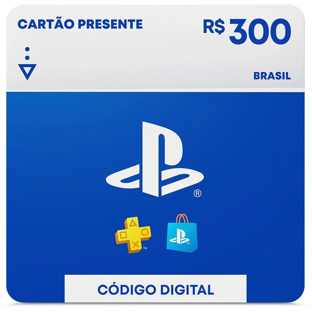PlayStation - Cartão Presente Digital R$300