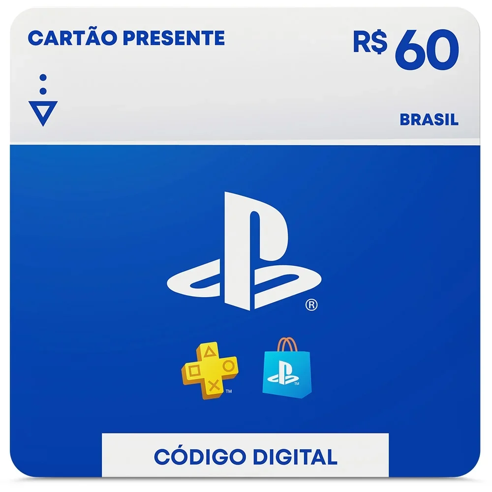 PlayStation - Cartão Presente Digital R$60